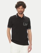 LA MARTINA Tricou polo Adrian MAP009 PK001 Regular Fit