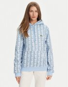 Lacoste Bluză SH2855 Albastru celest Classic Fit