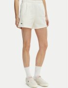 Lacoste Pantaloni scurți sport GF5341 Écru Regular Fit