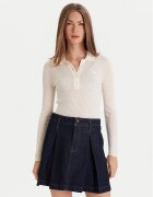 Lacoste Pulover AF4006 Écru Slim Fit