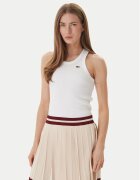 Lacoste Top TF5388 Écru Slim Fit