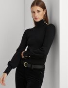 Lauren Ralph Lauren Bluză cu gât 200882214001 Slim Fit