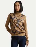 Lauren Ralph Lauren Bluză cu gât 200B27532001 Relaxed Fit