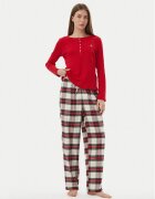 Lauren Ralph Lauren Pijama ILN72551F Colorat Relaxed Fit