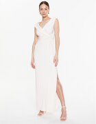 Lauren Ralph Lauren Rochie de seară 253863940001 Écru Slim Fit