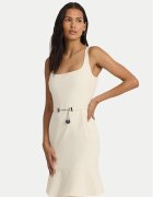 Lauren Ralph Lauren Rochie de vară 250933462003 Écru Slim Fit