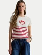Lauren Ralph Lauren Tricou 200B21056002 Écru Relaxed Fit
