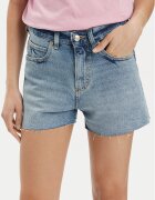Lee Pantaloni scurți de blugi Rider 112350142 Straight Fit