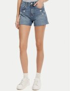 Lee Pantaloni scurți de blugi Rider 112363785 Straight Fit