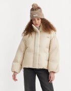 Levi's Geacă din puf Pillow Bubble A5880-0003 Écru Relaxed Fit