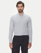 Lindbergh Cămașă 30-203344B Albastru celest Relaxed Fit