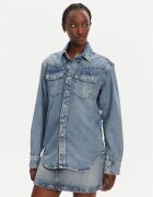 Liu Jo cămașă de blugi UA5203 D4306 Relaxed Fit