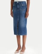 Liu Jo Fustă de blugi UA6259 D0275 Regular Fit
