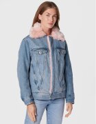 Liu Jo Geacă de blugi UF2089 D4751 Regular Fit