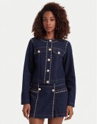 Liu Jo Geacă de blugi UF6220 D0347 Regular Fit