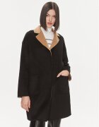 Liu Jo Palton de lână MF3241 T3505 Relaxed Fit