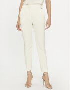 Liu Jo Pantaloni din material CA4201 T2200 Écru Regular Fit