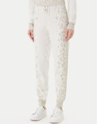 Liu Jo Pantaloni trening TF5174 MS49I Écru Regular Fit