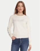 Liu Jo Pulover TF5248 MS63L Écru Regular Fit