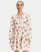 Liu Jo Rochie de zi WA5168 T3786 Écru Relaxed Fit