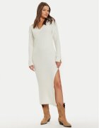 Liu Jo Rochie tricotată WF4532 MA57P Écru Regular Fit