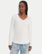 Liu Jo Sport Bluză TA6053 JS003 Écru Regular Fit