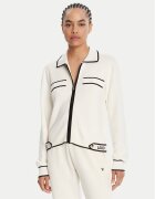 Liu Jo Sport Cardigan TF5250 MS59L Écru Regular Fit