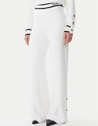 Liu Jo Sport Pantaloni tricotați TF5252 MS59L Écru Regular Fit
