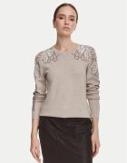 Liu Jo Sport Pulover TF6094 MS49I Gri Regular Fit