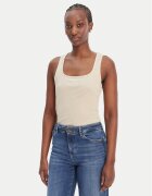 Liu Jo Sport Top TA6173 J3845 Écru Regular Fit