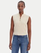 Liu Jo Sport Top TA6174 J3845 Écru Regular Fit