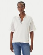 Liu Jo Sport Tricou polo TA6110 MS71G Écru Regular Fit