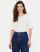 Liu Jo Sport Tricou TA5108 JS003 Écru Regular Fit