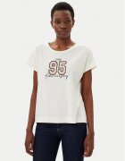 Liu Jo Sport Tricou TA5268 JS005 Écru Regular Fit