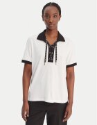 Liu Jo Sport Tricou TA6176 JS003 Écru Regular Fit