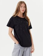 Liu Jo Sport Tricou TF5184 JS923 Relaxed Fit