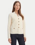 Luisa Spagnoli Cardigan Maranta 100360 Écru Regular Fit