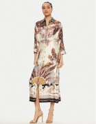 Luisa Spagnoli Rochie tip cămașă Pegno 541752 Regular Fit