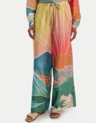 Maaji Pantaloni din material Sakura Scenery Ophelia PT1836CPA007 Relaxed Fit
