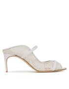 MALONE SOULIERS Şlapi Noah 70-10 Alb