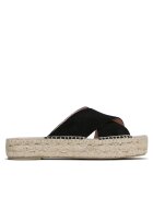 Manebi Espadrile Double Sole X Bands Sandals K 1.0 DX Negru