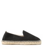 Manebi Espadrile Flat Espadrilles K 1.0 C0 Negru