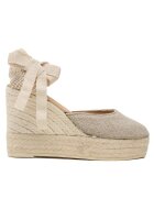 Manebi Espadrile Wedge Espadrilles O 7.1 WV Bej