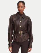 Marciano Guess Geacă de piele G6YL02 L0109 Regular Fit