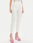 Marciano Guess Pantaloni din material Giselle 4GGB05 7158A Écru Regular Fit