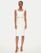 Marciano Guess Rochie cocktail 5GGK12 7300A Écru Regular Fit