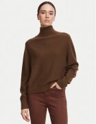 Marella Bluză cu gât Torre 2623366335 Maro închis Regular Fit