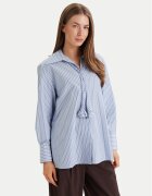 Marella Cămașă Tabarin 2613111074 Albastru celest Regular Fit