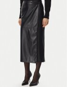 Marella Fustă din imitație de piele Emme by Utile 2625776012 Bleumarin Slim Fit
