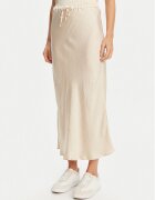 Marella Fustă midi No 2513101055 Écru Regular Fit